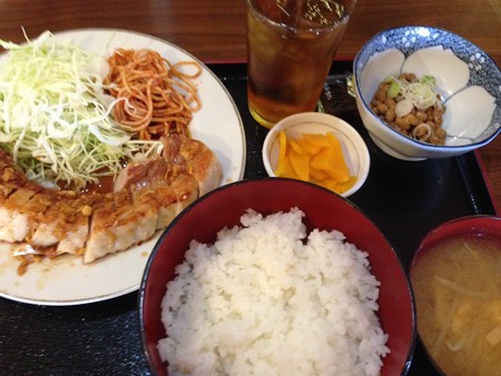 豚バラニンニク醤油
