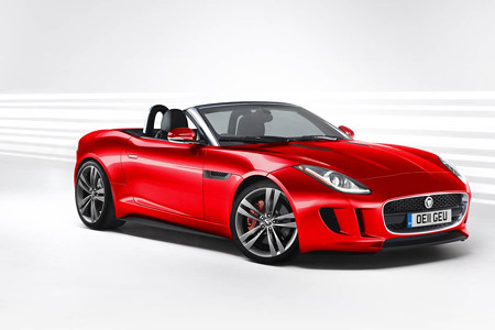 Jaguar F-type front