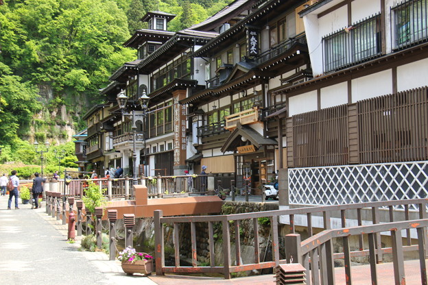銀山温泉にて (3)