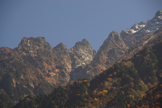 剱岳近景(馬場島よりズームイン)