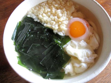 月見うどん風うどん