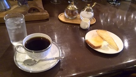 ブラジル&トースト@珈琲院