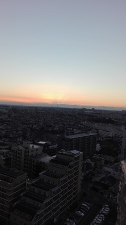 初日の出前