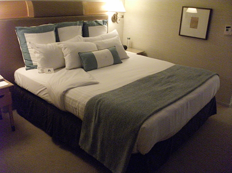 Hotel Nikkoのベッド