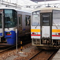 Photos: えちごトキめき鉄道 ET122 K4とｷﾊ120 354