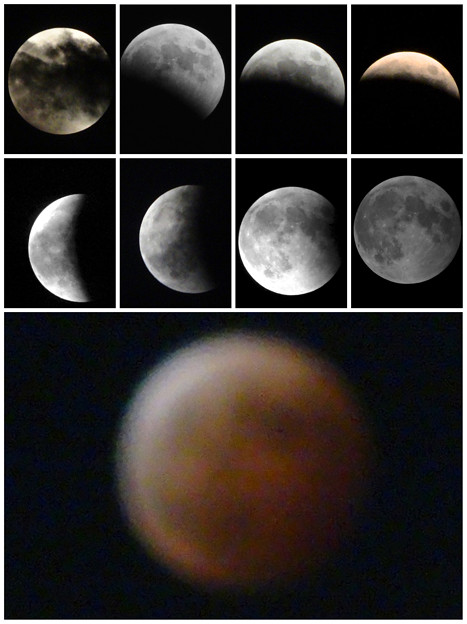 皆既月食(2014/10/8):まとめ