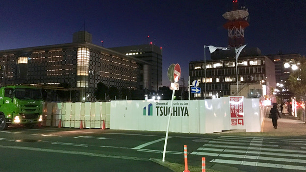 ヤマダ電機の建物が無くなって見通しが良くなった春日井市役所付近 - 1