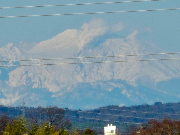 落合公園 水の塔から見えた御嶽山 - 6