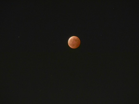 お星さまも一緒に写る・10