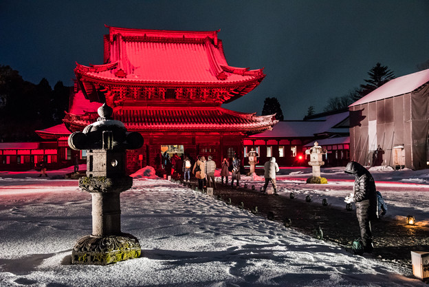 Photos: 光と雪の国宝・瑞龍寺