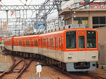 阪神8000系急行 阪神本線尼崎駅02