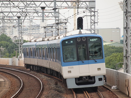 阪神5500系普通 阪神本線大物駅