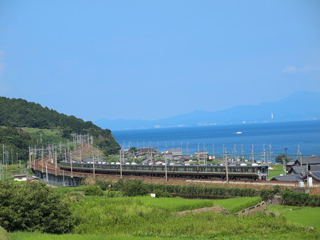 225系新快速 湖西線北小松~近江高島02