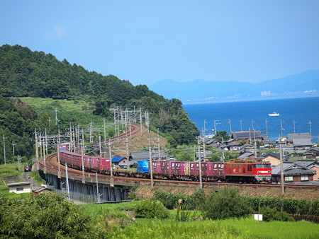 EF510貨物 湖西線北小松~近江高島02