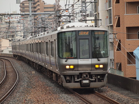 223系関空・紀州路快速 大阪環状線福島駅