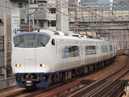 281系特急はるか 大阪環状線野田駅02