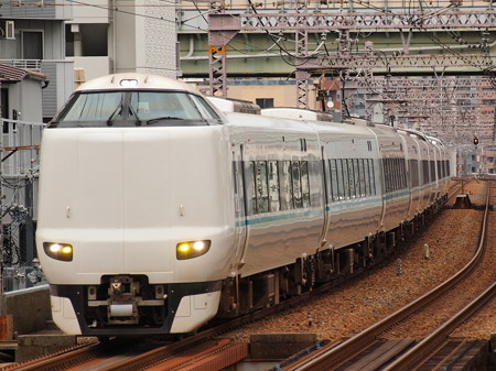 287系特急くろしお 大阪環状線野田駅02