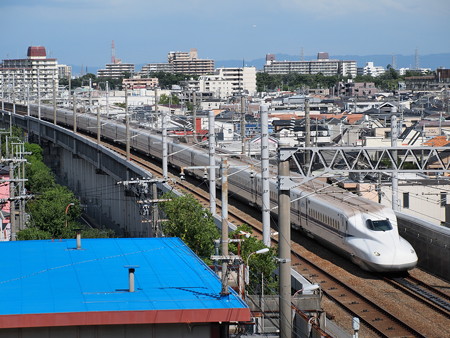 N700系のぞみ 山陽新幹線新神戸~新大阪01