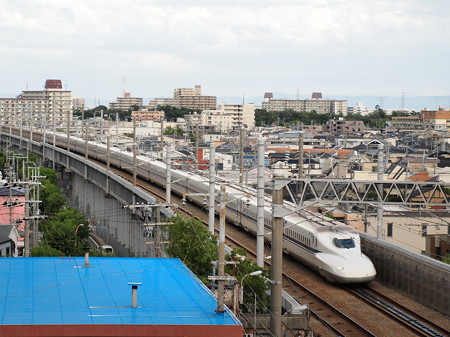 N700系のぞみ 山陽新幹線新神戸~新大阪02