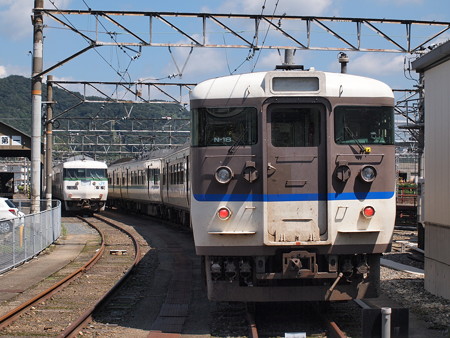 115系 山陽本線新山口駅