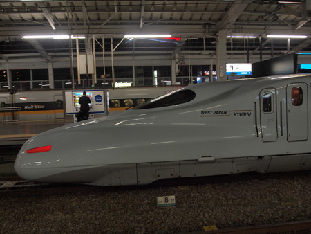 N700系みずほ 山陽新幹線岡山駅