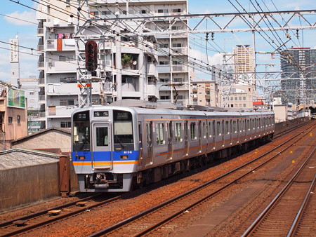 南海8000系普通 南海 本線新今宮~天下茶屋01