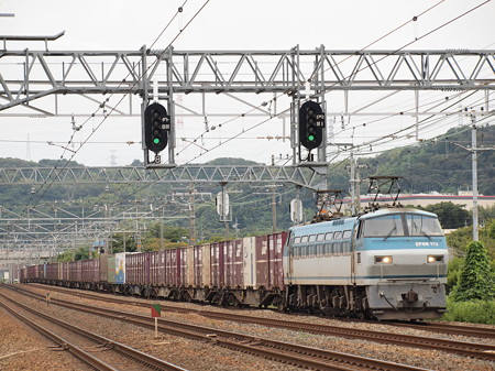 EF66貨物 東海道本線島本~山崎