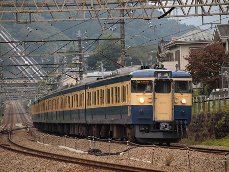 115系スカ色普通 中央本線四方津~上野原06