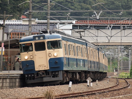 115系スカ色普通 中央本線四方津~上野原09