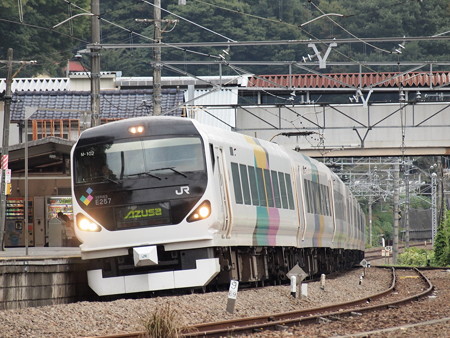 E257系特急あずさ中央本線四方津~上野原03