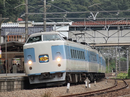 183系あずさ色 特急かいじ 中央本線四方津~上野原
