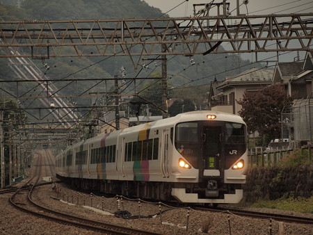 E257系回送 中央本線四方津~上野原