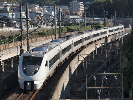 683系特急サンダーバード 湖西線大津京~山科01
