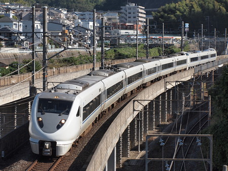 683系特急サンダーバード 湖西線大津京~山科02