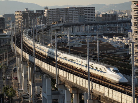 N700系のぞみ 山陽新幹線新大阪~新神戸02