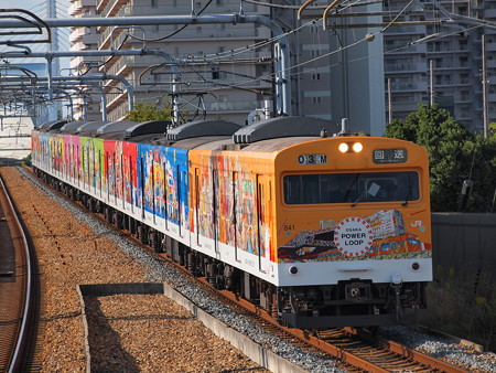 103系Osaka Power Loop 回送 桜島線安治川口駅