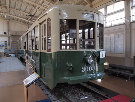 名古屋市電3000形 レトロでんしゃ館