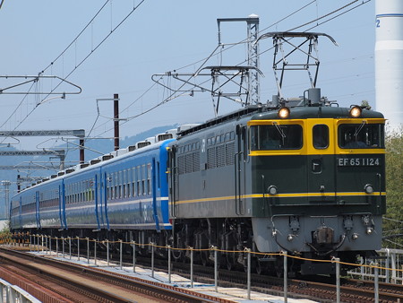 EF65 北びわこ回送 北陸本線河毛~高月01