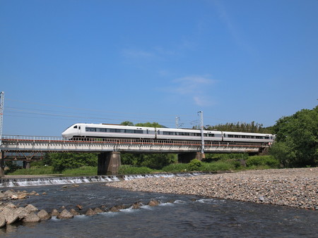 681系特急しらさぎ 北陸本線河毛~高月05