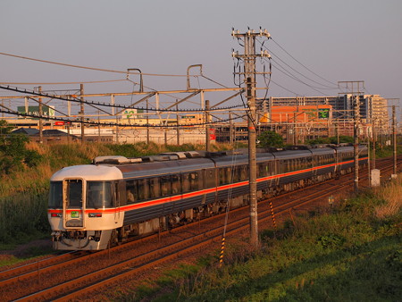 キハ85系特急ひだ 東海道本線稲沢~尾張一宮03