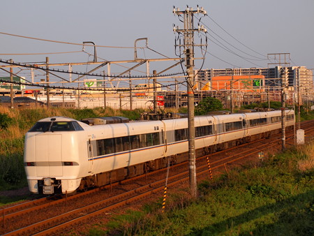 681系特急しらさぎ 東海道本線稲沢~尾張一宮01