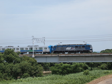 EF210 西武30000系甲種 東海道本線西岡崎~岡崎03