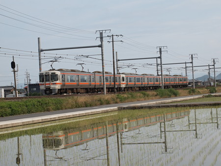 313系普通 東海道本線岐阜~木曽川03