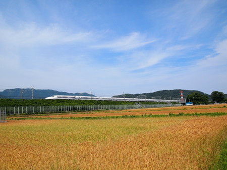 N700系のぞみ 東海道新幹線米原~岐阜羽島02
