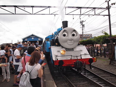 C11きかんしゃトーマス号 大井川鐵道新金谷駅01