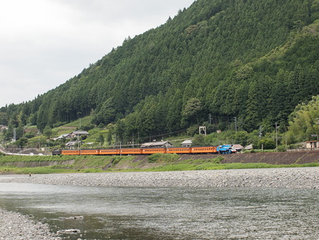 C11きかんしゃトーマス号 大井川鐵道塩郷駅周辺02