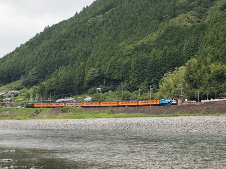 C11きかんしゃトーマス号 大井川鐵道塩郷駅周辺03