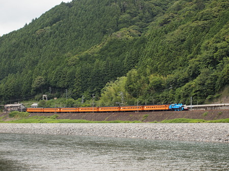 C11きかんしゃトーマス号 大井川鐵道塩郷駅周辺04