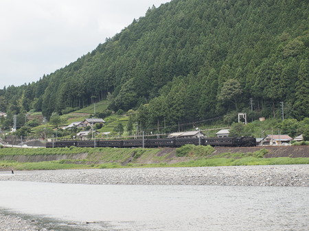 C10急行かわね路 大井川鐵道塩郷駅周辺01