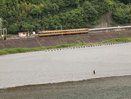近鉄16000系普通 大井川鐵道塩郷駅周辺02